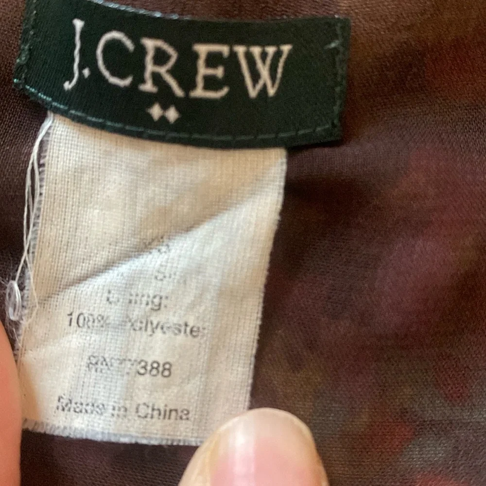 J. Crew Floral Tank‎ XS